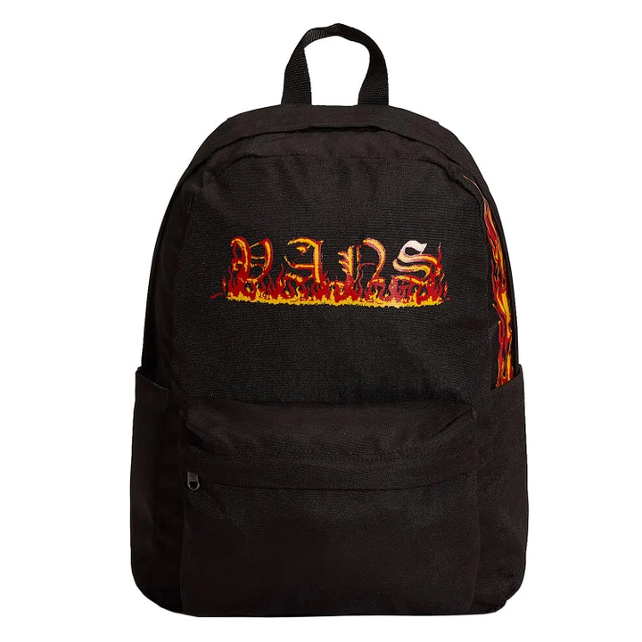 Vans Old Skool Grom Backpack Black/Flame - Σακίδιο πλάτης VN000H56BFM1