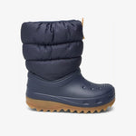Crocs αδιάβροχα μποτάκια χιονιού για αγόρι/κορίτσι Classic neo puff boot Μπλε 207683-4PQ