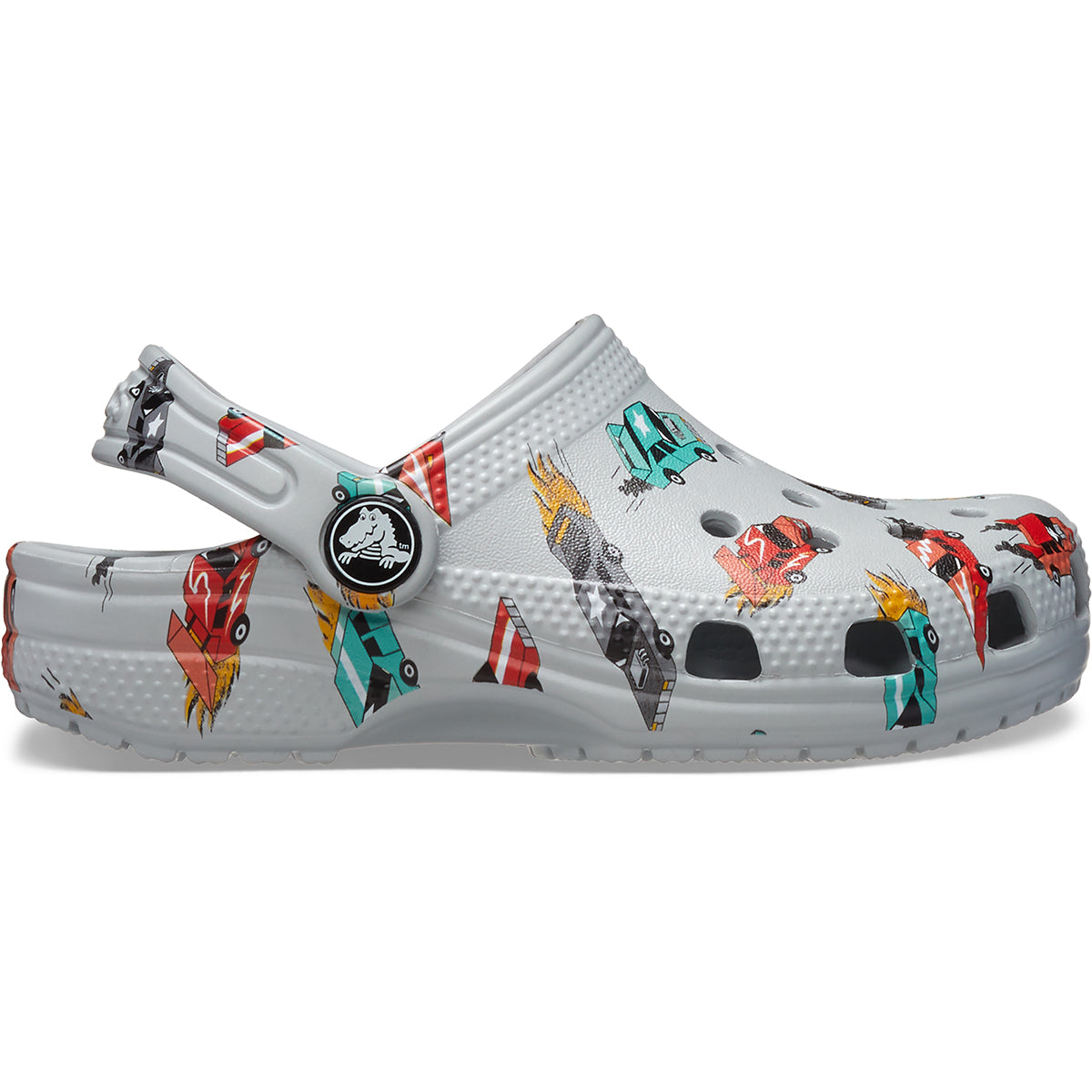 Crocs για παιδιά Classic Race cars Graphic Clogs T 210992-1NN Mirage multi