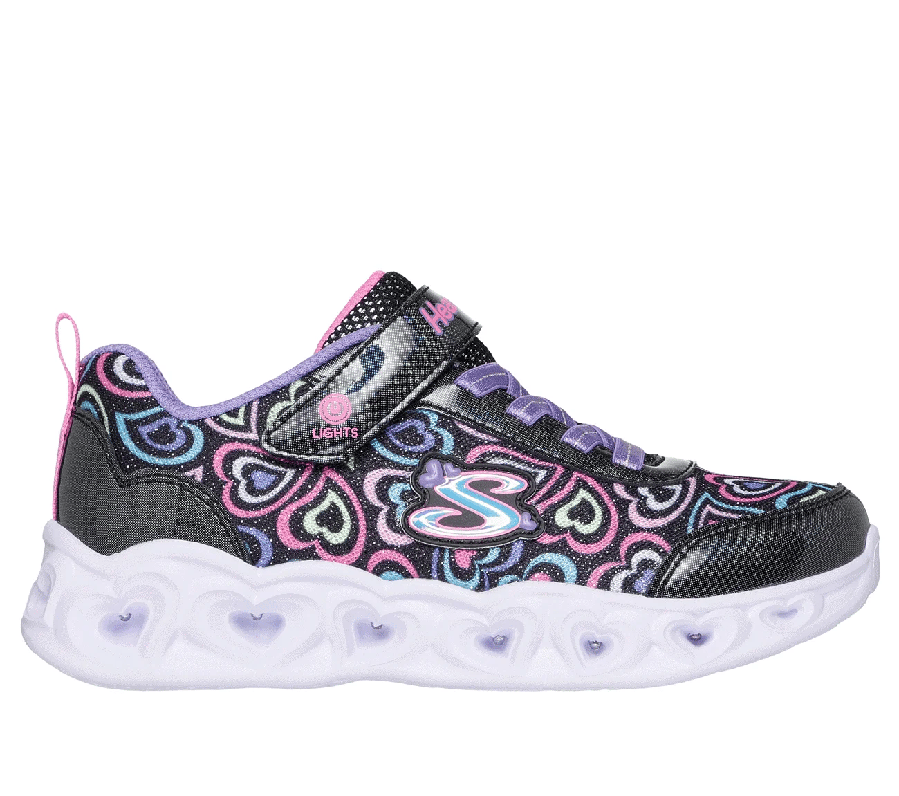 Skechers παιδικά αθλητικά παπούτσια 303257L/BKMT BOOGIE LOVE