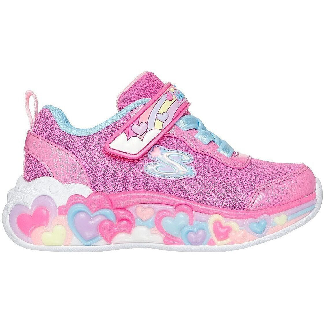 Skechers παιδικά αθλητικά παπούτσια 302697N/HPMT TON OF LOVE