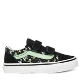 Vans Old Skool V Glow παιδικά sneakers για αγόρι/κορίτσι VN000CYAYJ71