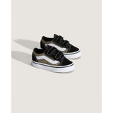 Vans Old Skool V παιδικά sneakers για κορίτσια VN000EE1YY61 Black/Leopard