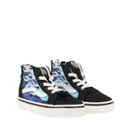 Vans παιδικά sneakers μποτάκια αγόρι  Sk8-Hi Zip Μαύρα VN000XG5ABW1 Camo flame Blue/Ice Cam