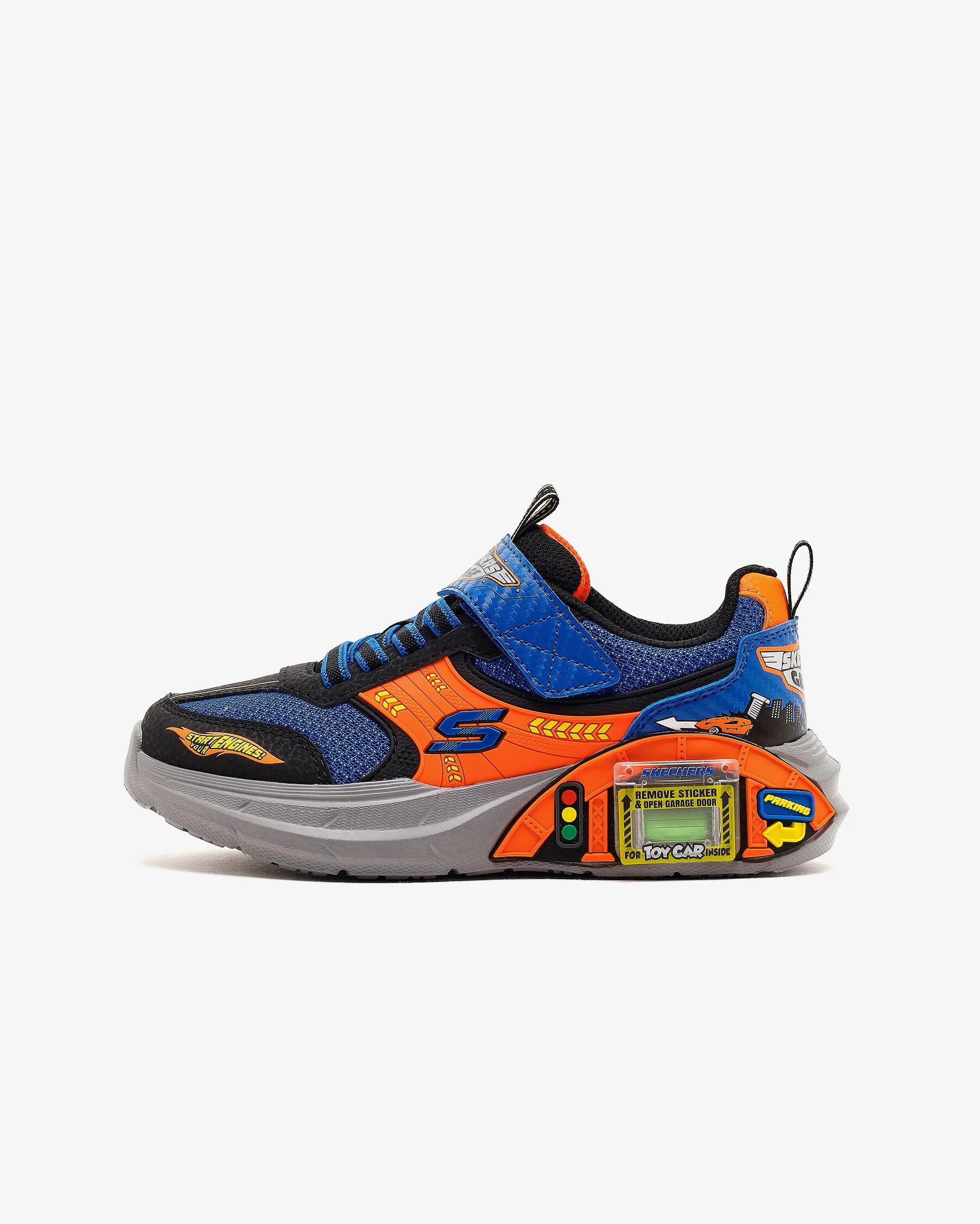 Skechers παιδικά αθλητικά παπούτσια με αυτοκινητάκια 402150L/BBOR