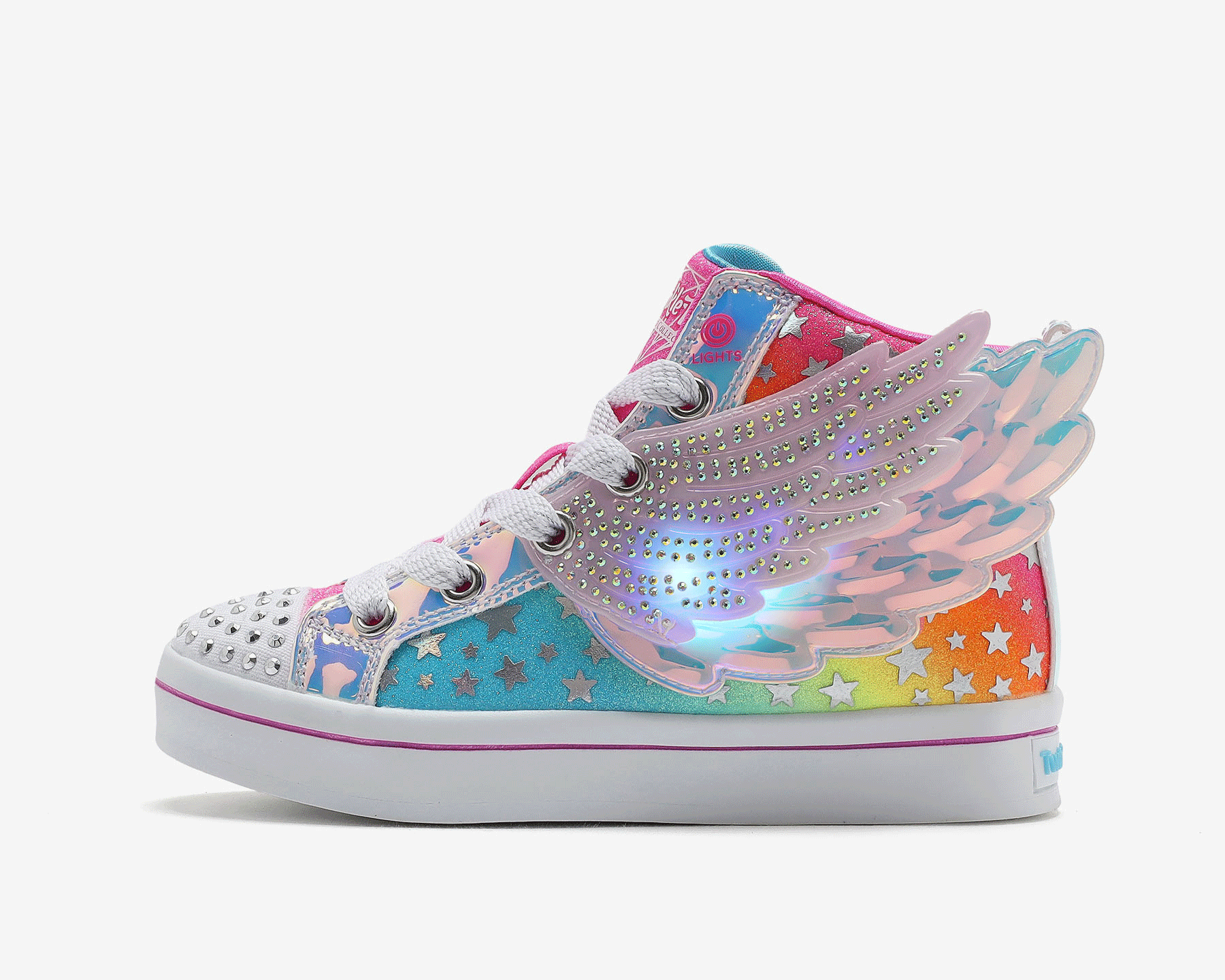 Skechers παιδικά sneakers μποτάκια Dreamy Wings 314392L/HPMT