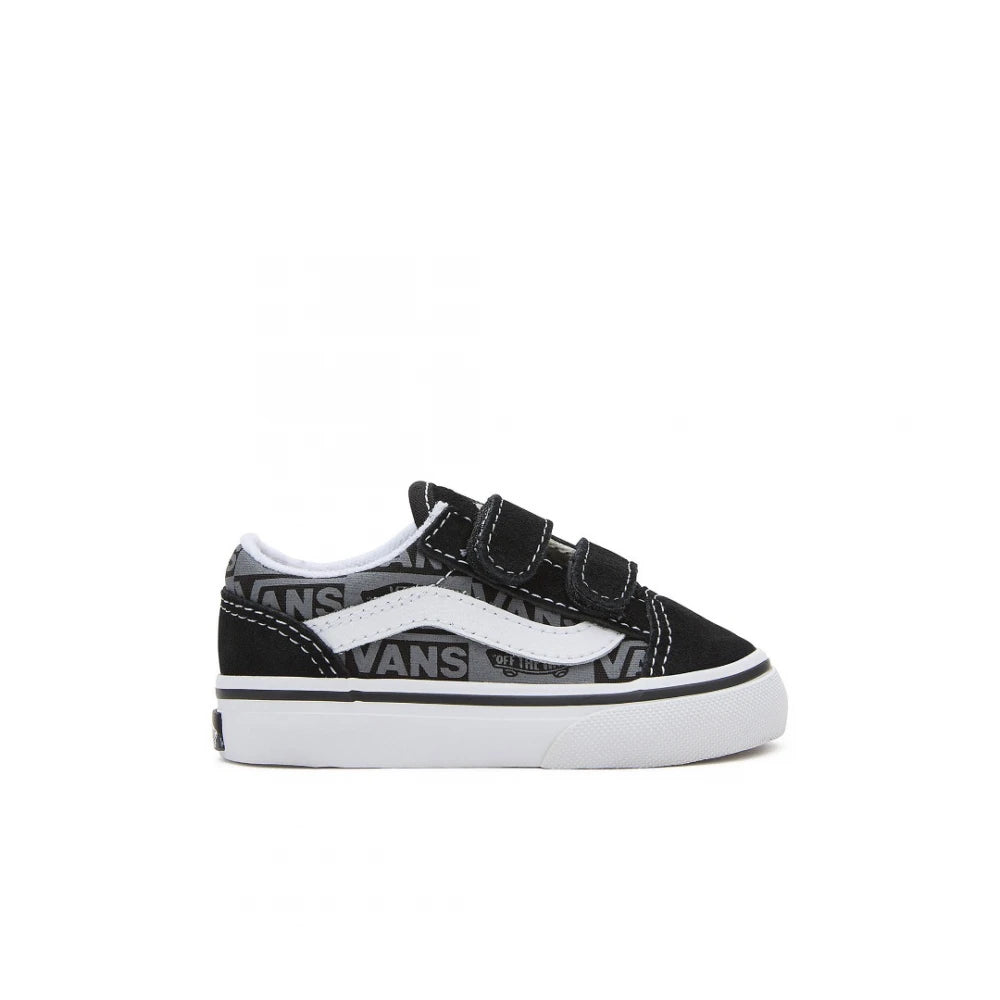 Vans παιδικά sneakers για αγόρι/κορίτσι Old Skool V Logo Black/Grey VN0009RCN421