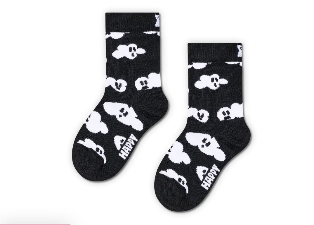Happy socks παιδικές κάλτσες Cloudy Ghost P006456