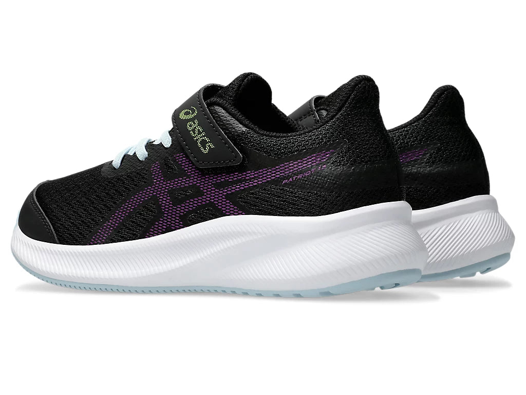 Asics παιδικά αθλητικά παπούτσια για κορίτσι 1014A264-007 PATRIOT 13 PS Μαύρο