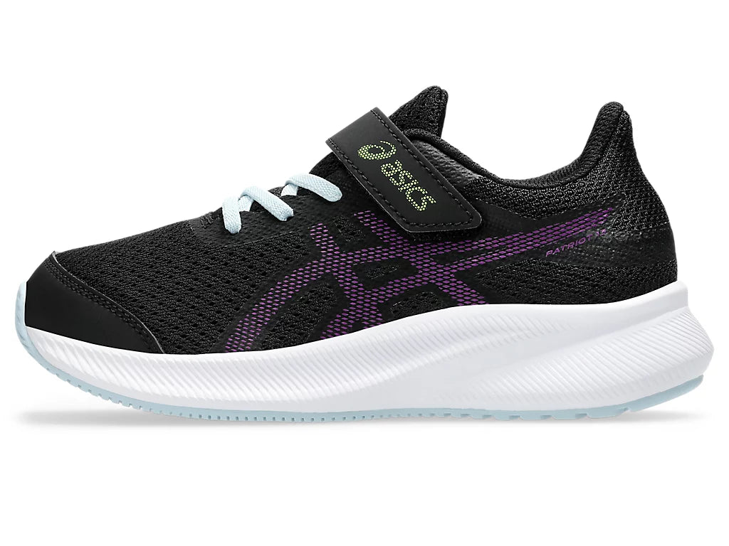 Asics παιδικά αθλητικά παπούτσια για κορίτσι 1014A264-007 PATRIOT 13 PS Μαύρο