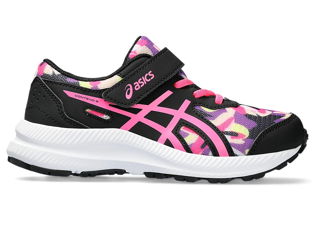 ASICS Αθλητικά Παιδικά Παπούτσια Running CONTEND 8 PS 1014A293-006 BLACK/HOT PINK