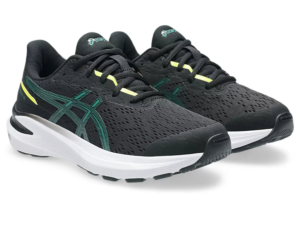 Asics παιδικά αθλητικά runninig παπούτσια για αγόρι GT-1000 13 GS 1014A343-008 Black/Jasper Green