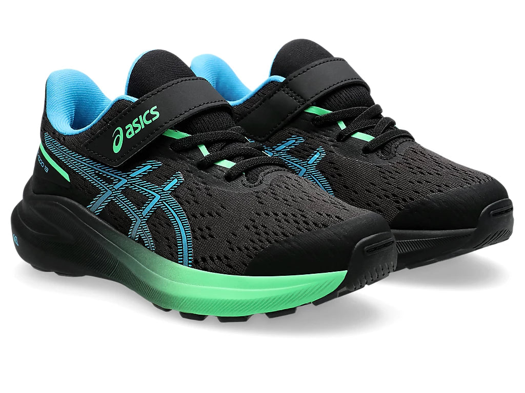 Asics παιδικά αθλητικά παπούτσια για αγόρι 1014A344-001 GT-1000 13 PS Μαύρο