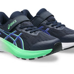 Asics παιδικά αθλητικά running παπούτσια για αγόρια GT 1000 PS 1014A381-400 Midnight/Vital Green