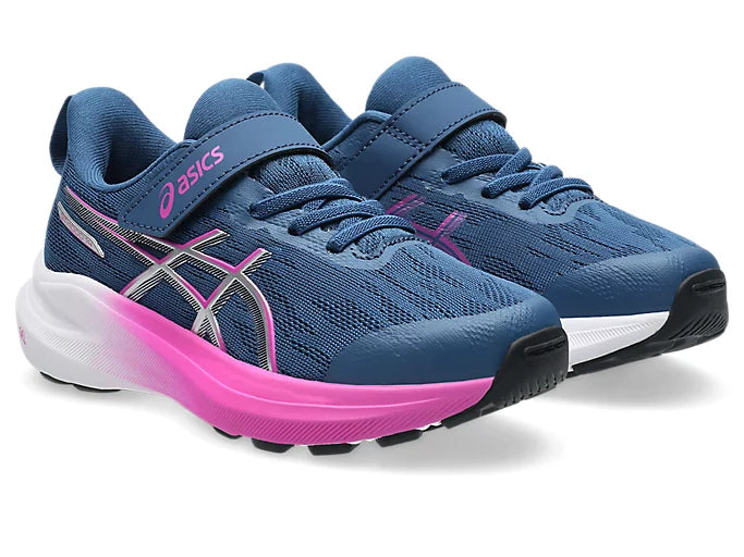 Asics παιδικά αθλητικά running παπούτσια για κορίτσια GT 1000 PS 1014A381-402 Twilight Blue/ Digital Sakura