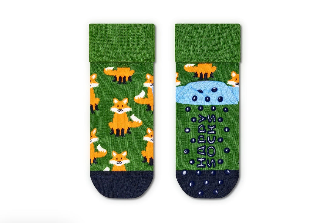 Happy socks παιδικές Kids Fox Anti Slip κάλτσες P006512