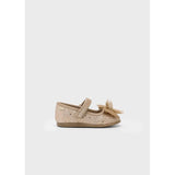 Mayoral παιδικές μπαλαρίνες για κορίτσια Glitter Χρυσό 42559 030
