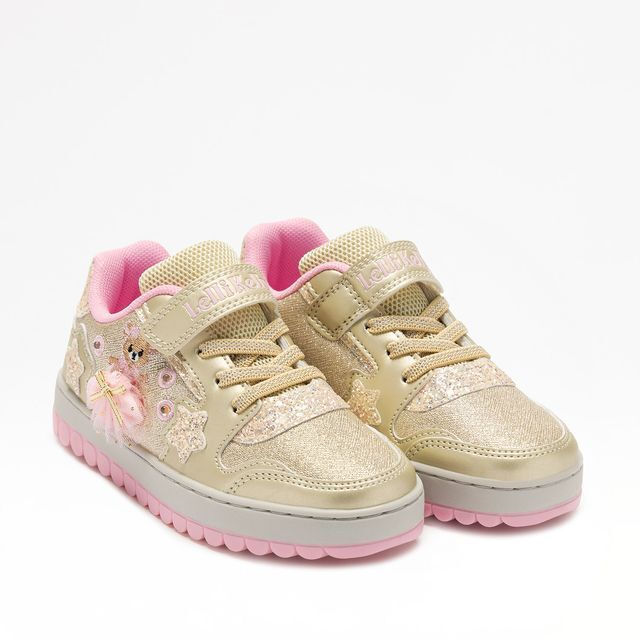 Lelli Kelly παιδικά sneakers με φωτάκια για κορίτσι Χρυσό LKAL5710A00-OR01
