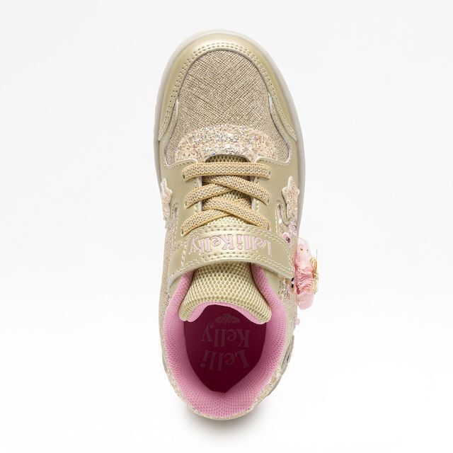 Lelli Kelly παιδικά sneakers με φωτάκια για κορίτσι Χρυσό LKAL5710A00-OR01