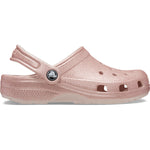 Crocs Classic Glitter Clog για κορίτσια Ροζ Σομόν Glitter 206993-6WV