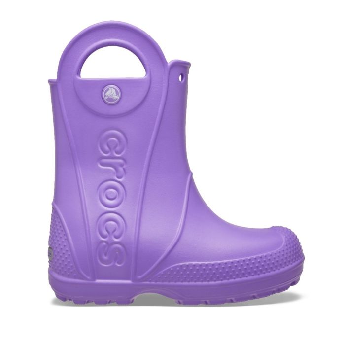 Crocs παιδικές γαλότσες για κορίτσια Μοβ 211056-5FJ