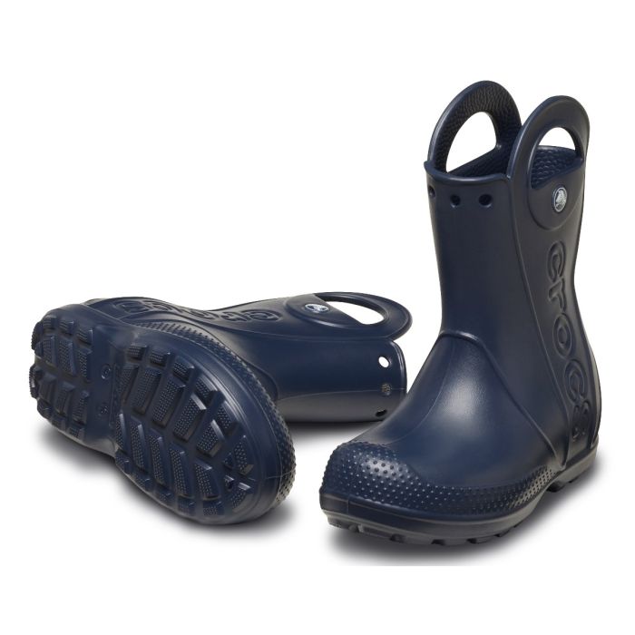 Crocs παιδικές γαλότσες unisex Μπλε Handle It 211052-410