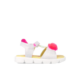 Agatha Ruiz De La Prada πέδιλα κορίτσι Λευκά 242926-B Blanco Mat