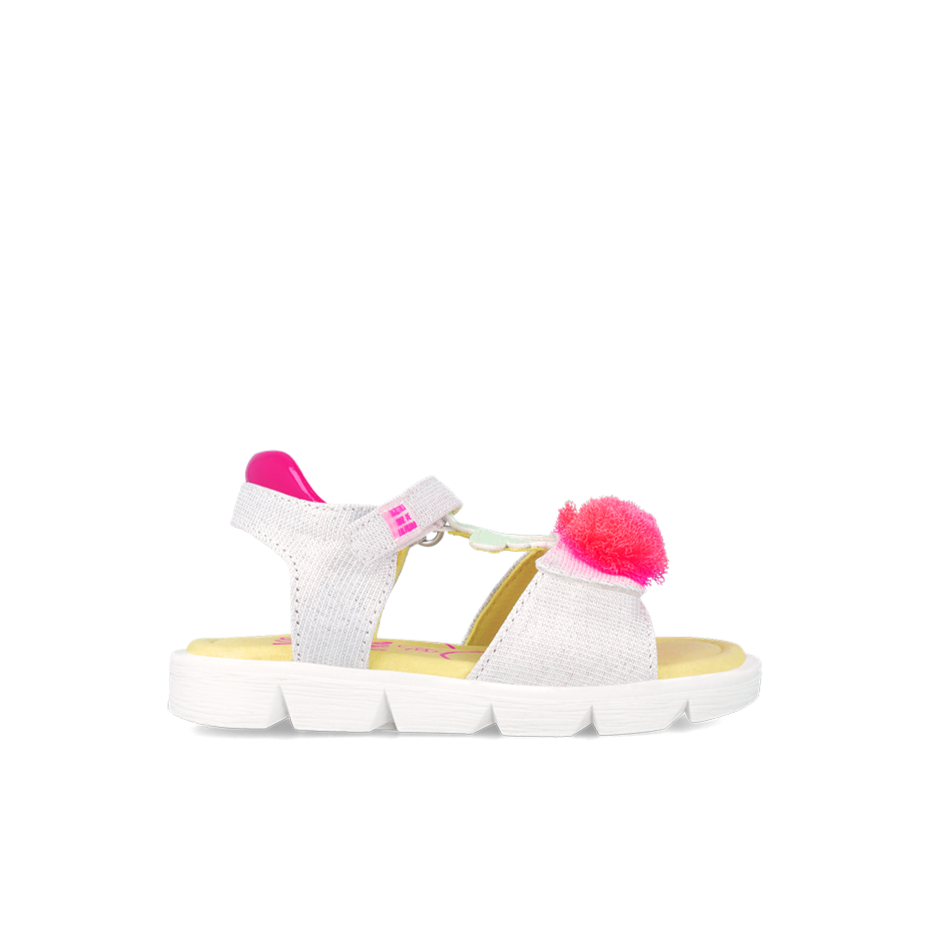 Agatha Ruiz De La Prada πέδιλα κορίτσι Λευκά 242926-B Blanco Mat