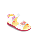 Agatha Ruiz De La Prada πέδιλα κορίτσι Λευκά 242960-B Blanco Napa