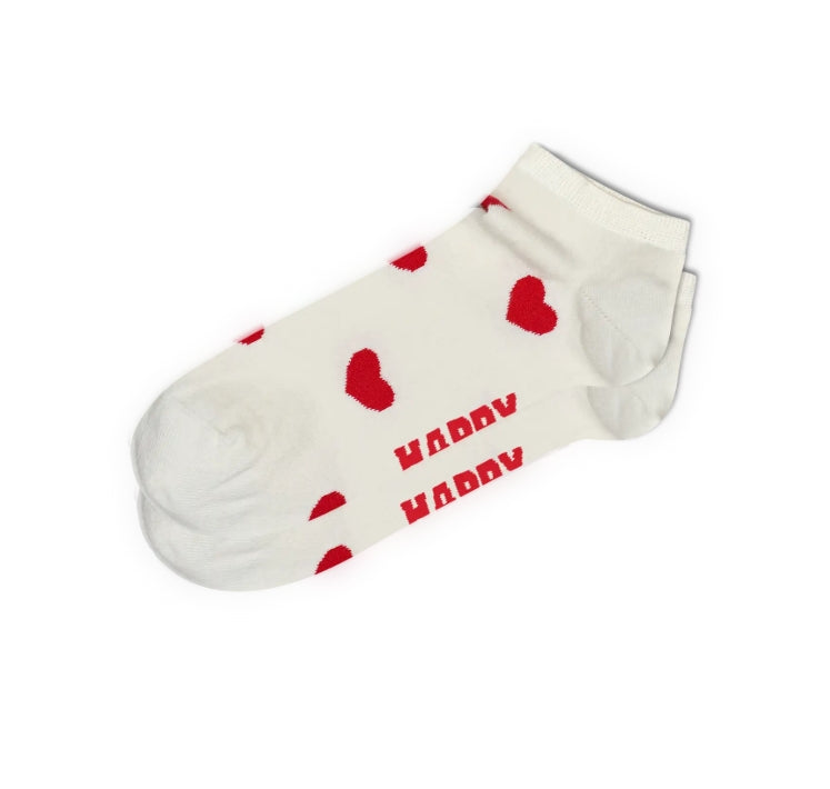 Happy Socks Heart Low Sock  SHEA05-1000 (36-40)