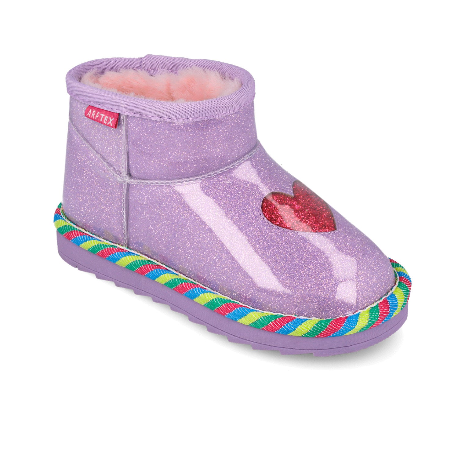 Agatha Ruiz De La Prada παιδικά αδιάβροχα γούνινα μποτάκια για κορίτσι 251987-A854