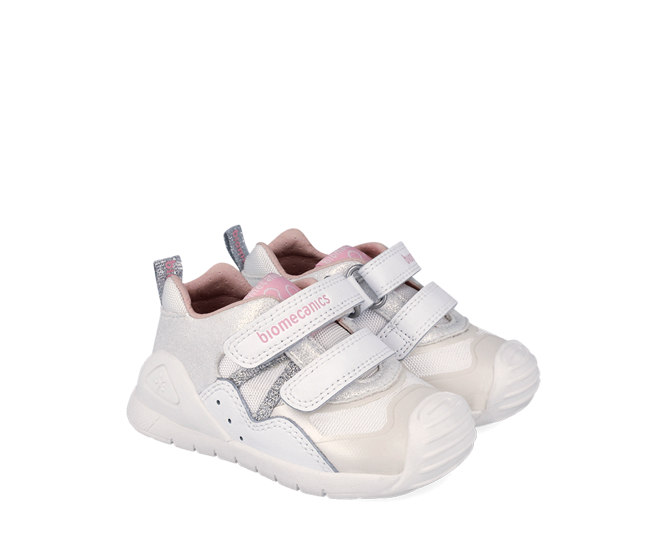 Biomecanics παιδικά ανατομικά sneakers για κορίτσια Λευκό 262103-B050