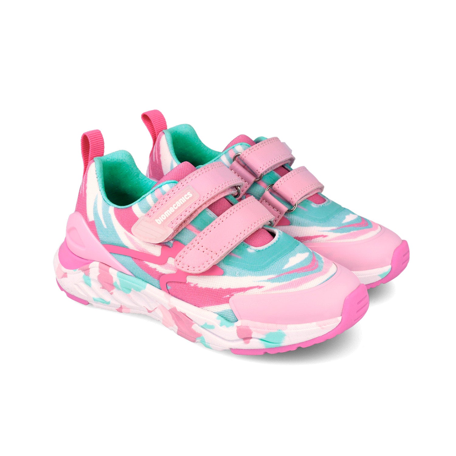 Biomecanics ανατομικά παιδικά αθλητικά παπούτσια για κορίτσια Ροζ 262271-B032