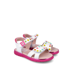 Agatha Ruiz De La Prada παιδικά ανατομικά πέδιλα για κορίτσια Λευκό 262963-B050 