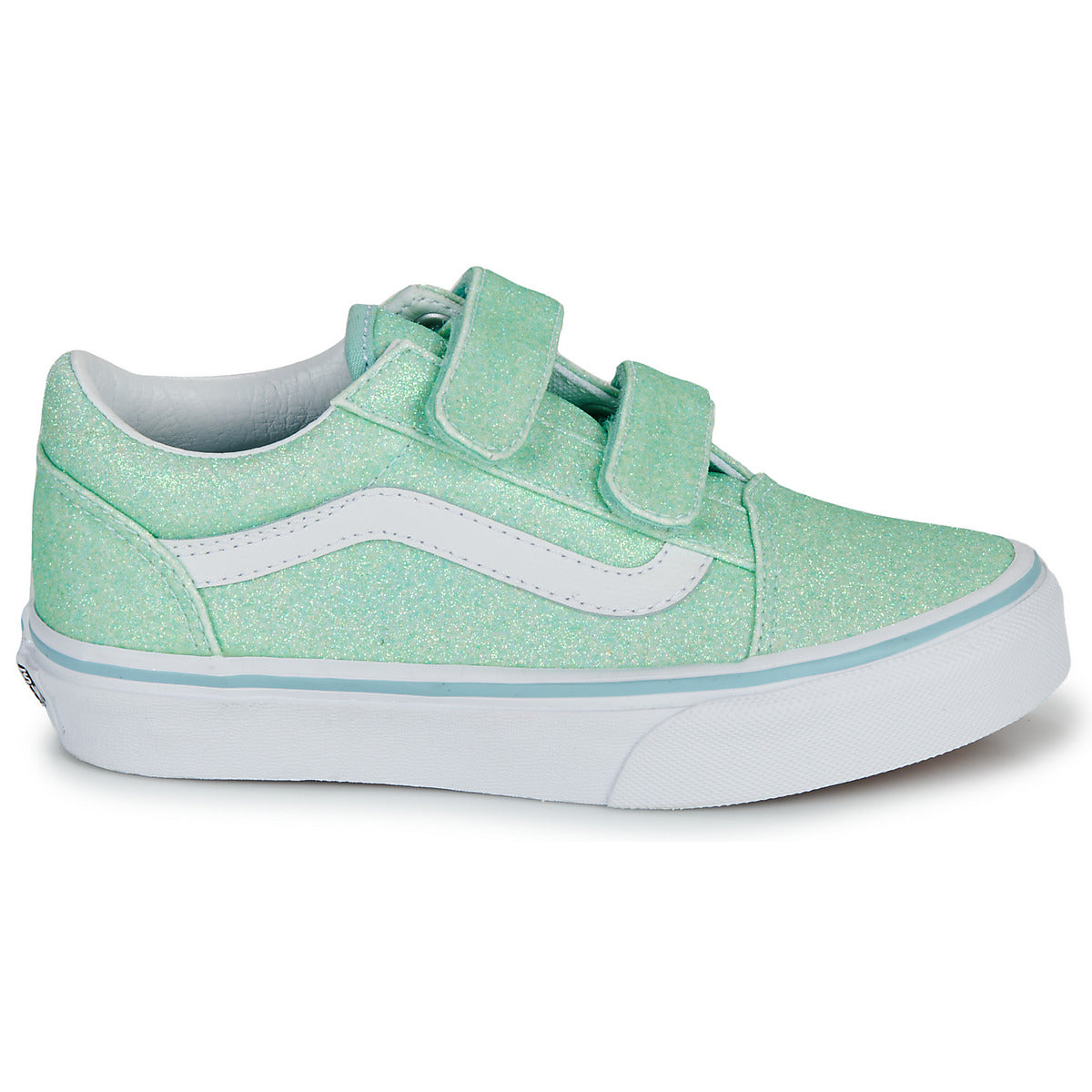 Vans παιδικά sneakers κορίτσι Μέντα Glitter Old Skool V VN0A38HDO331 Glitter Pastel Blue