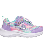 Skechers παιδικά αθλητικά παπούτσια Cutie Critters Λιλά 302363L/LVMT