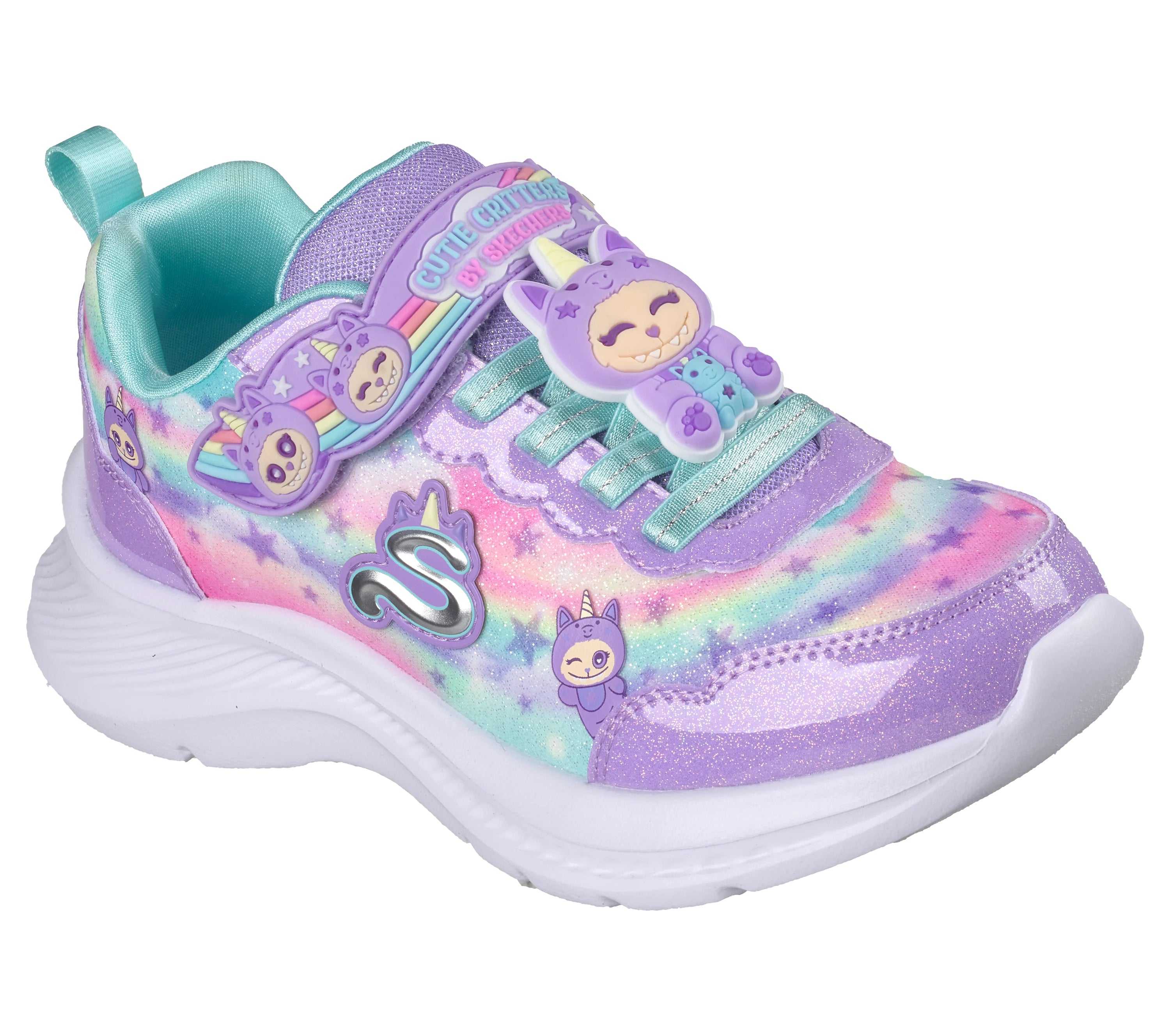 Skechers παιδικά αθλητικά παπούτσια Cutie Critters Λιλά 302363L/LVMT