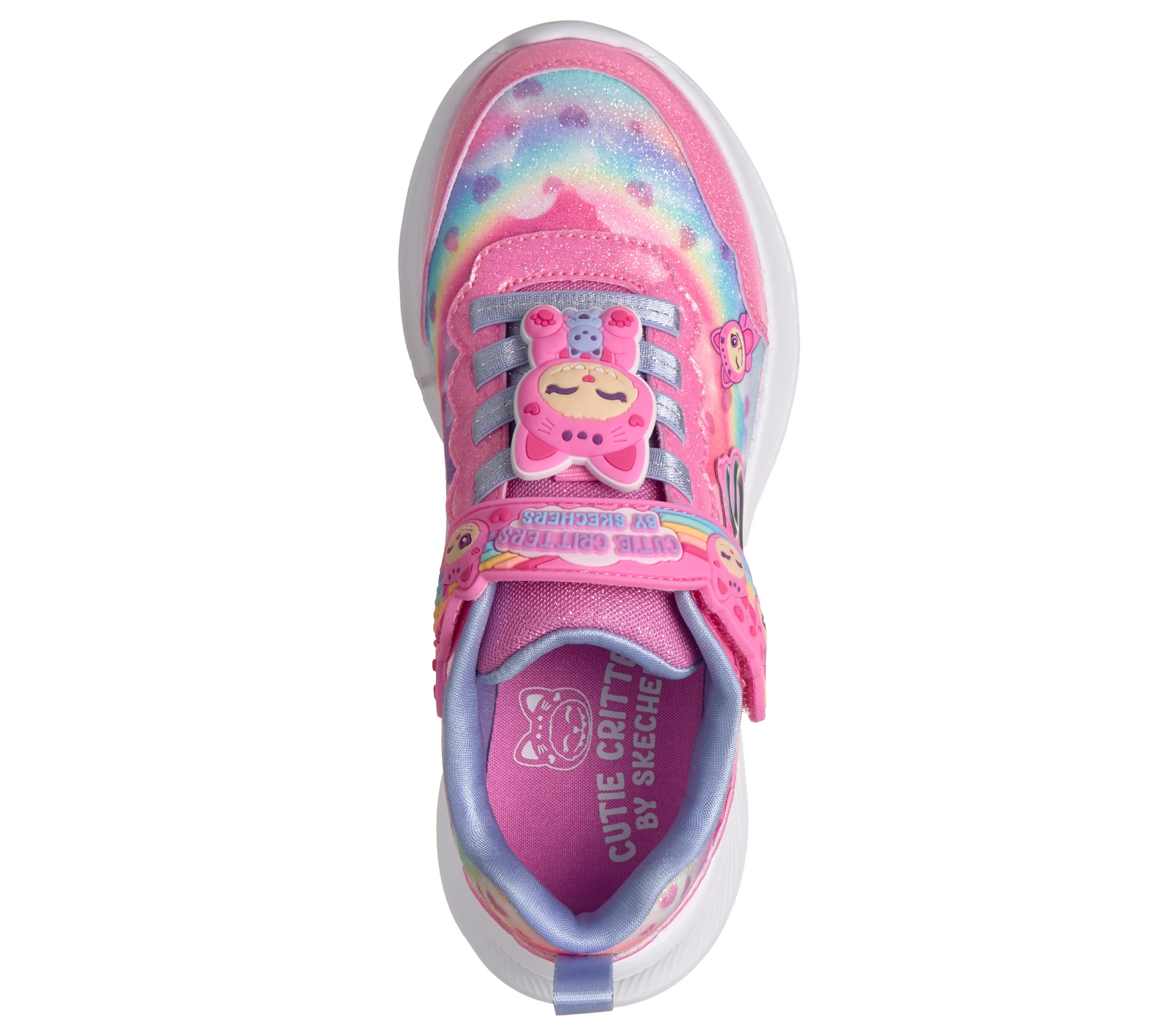 Skechers παιδικά αθλητικά παπούτσια για κορίτσια Φούξια Cutie Critters302363L/PKMT