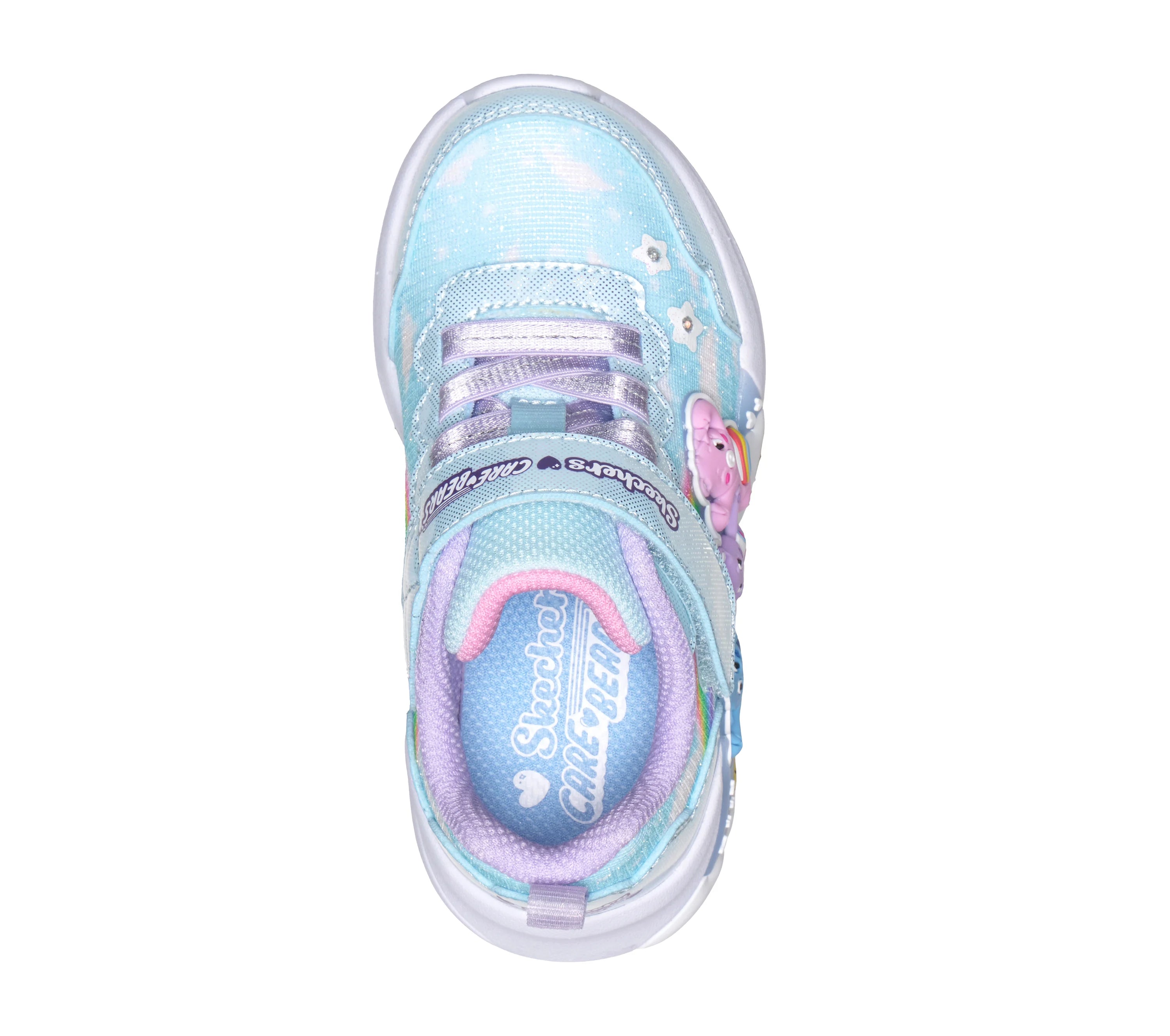Skechers παιδικά αθλητικά παπούτσια για κορίτσια Care Bears 302392NC/BLMT