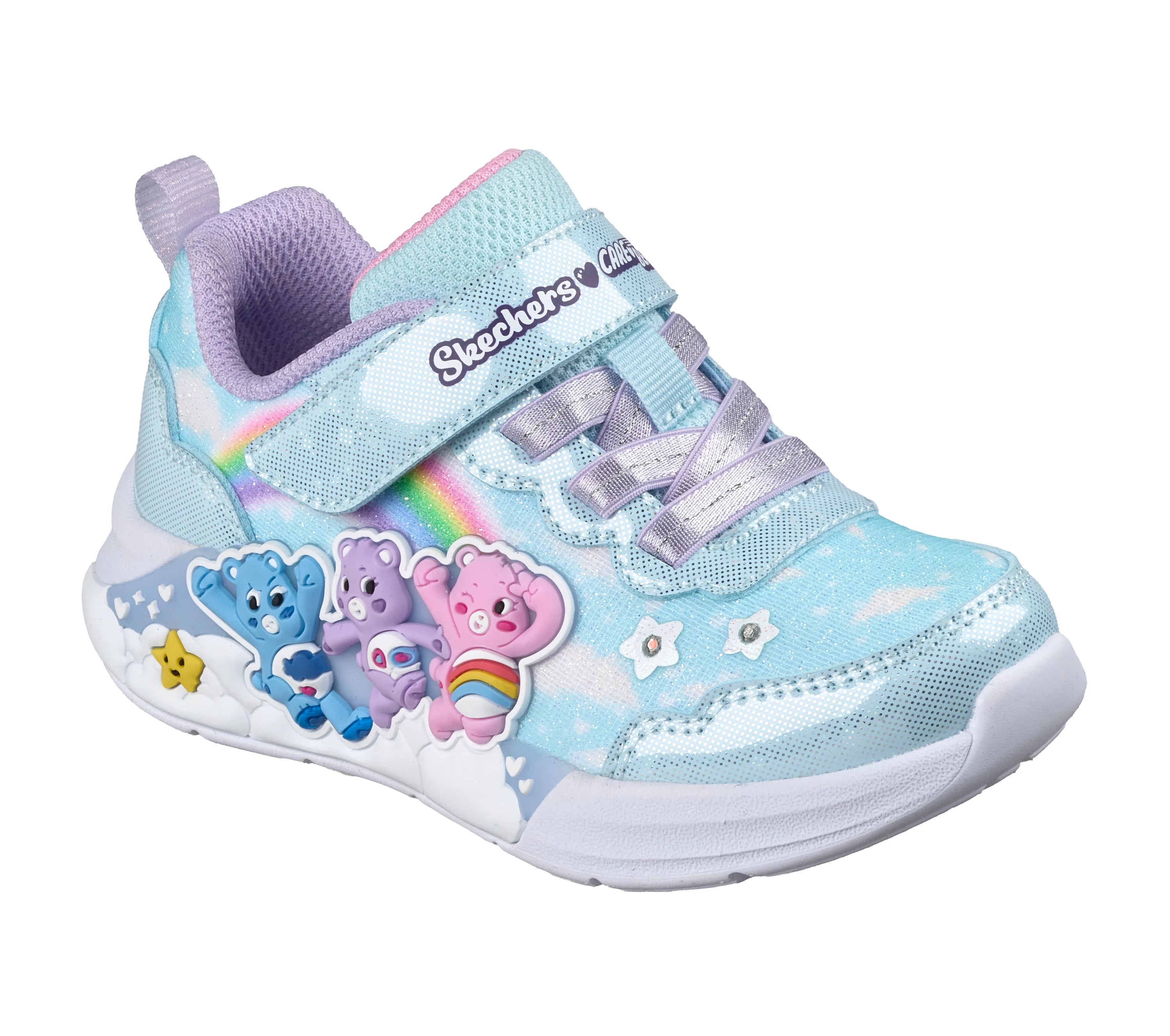 Skechers παιδικά αθλητικά παπούτσια για κορίτσια Care Bears 302392NC/BLMT
