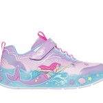 Skechers παιδικά αθλητικά παπούτσια με φωτάκια για κορίτσια Mermaid 303060L/LVMT