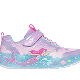 Skechers παιδικά αθλητικά παπούτσια με φωτάκια για κορίτσια Mermaid 303060L/LVMT