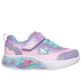Skechers παιδικά αθλητικά παπούτσια με φωτάκια για κορίτσια  Lil Mermaid με303061N/LVMT
