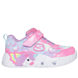 Skechers παιδικά αθλητικά παπούτσια Unicorn Ροζ 303064N/PKMT Multi Heart