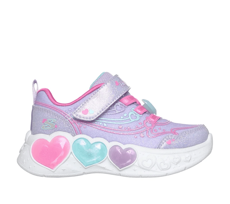Skechers παιδικά αθλητικά παπούτσια για κορίτσια Λιλά 303266NC/LVMT