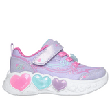 Skechers παιδικά αθλητικά παπούτσια για κορίτσια Λιλά 303266NC/LVMT