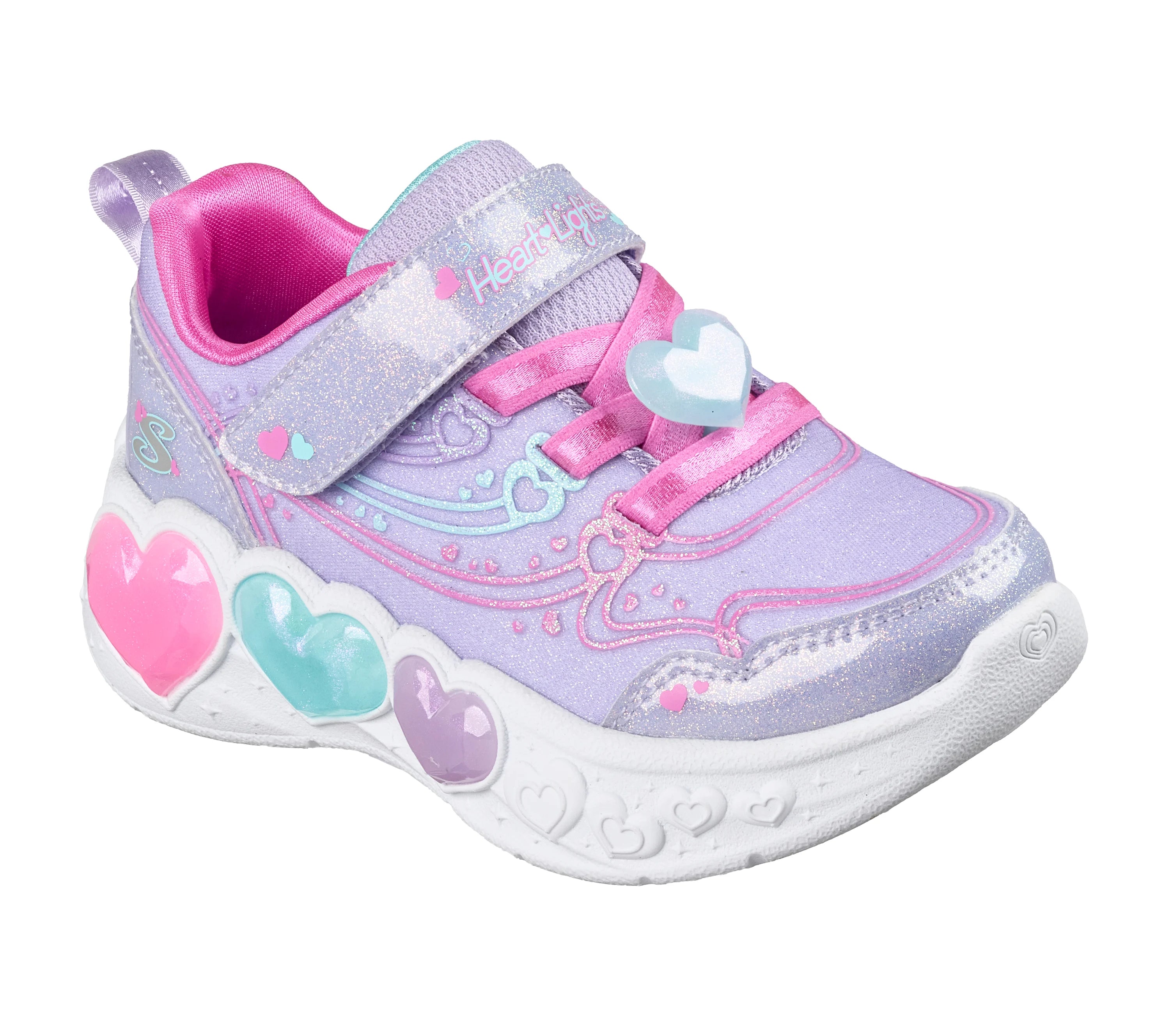 Skechers παιδικά αθλητικά παπούτσια για κορίτσια Λιλά 303266NC/LVMT