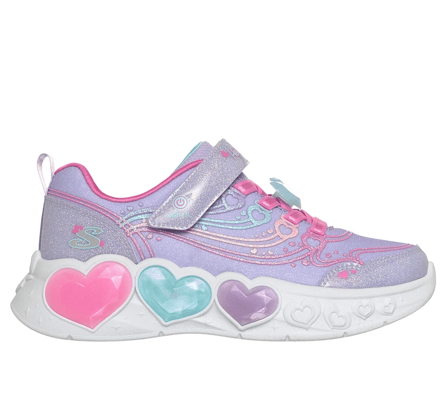 Skechers παιδικά αθλητικά παπούτσια για κορίτσια Λιλά 303266LC/LVMT