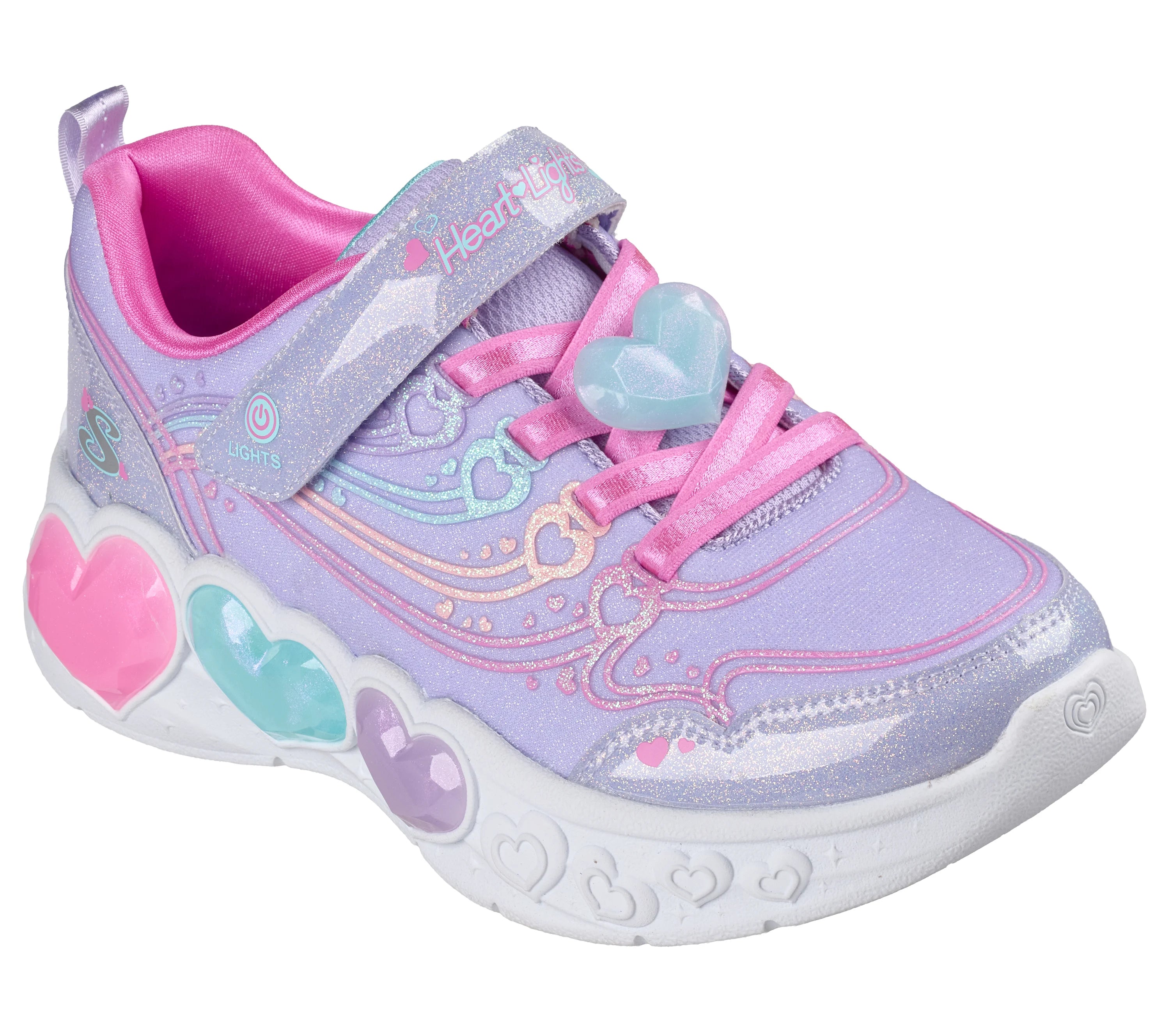 Skechers παιδικά αθλητικά παπούτσια για κορίτσια Λιλά 303266LC/LVMT