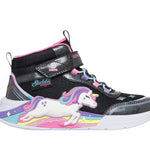 Skechers παιδικά αθλητικά μποτάκια 303302L/BKMT Lighted Unicorn